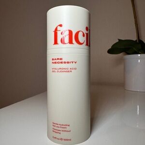 Facile Skincare Bare Necessity Hyaluronic Acid Gel Cleanser Face Wash NEW